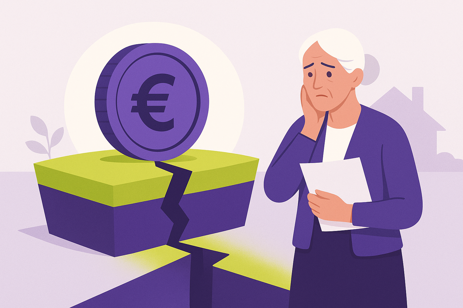 Illustrative Grafik zu gesetzliche rente reicht nicht